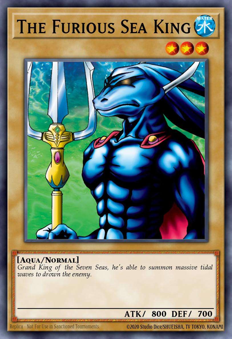 Yu - Gi - Oh! – Furious Sea King – Legend of Blue - Eyes White Dragon (LOB) 1st Edition 2002 – PSA 9 - TcgCollectorStop