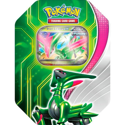 Pokémon TCG – Paradox Clash Ex Tin – Iron Leaves ex - TcgCollectorStop