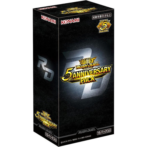 Yu - Gi - Oh! Rush Duel – 5th Anniversary Pack – Booster Box – Japans OCG - TcgCollectorStop